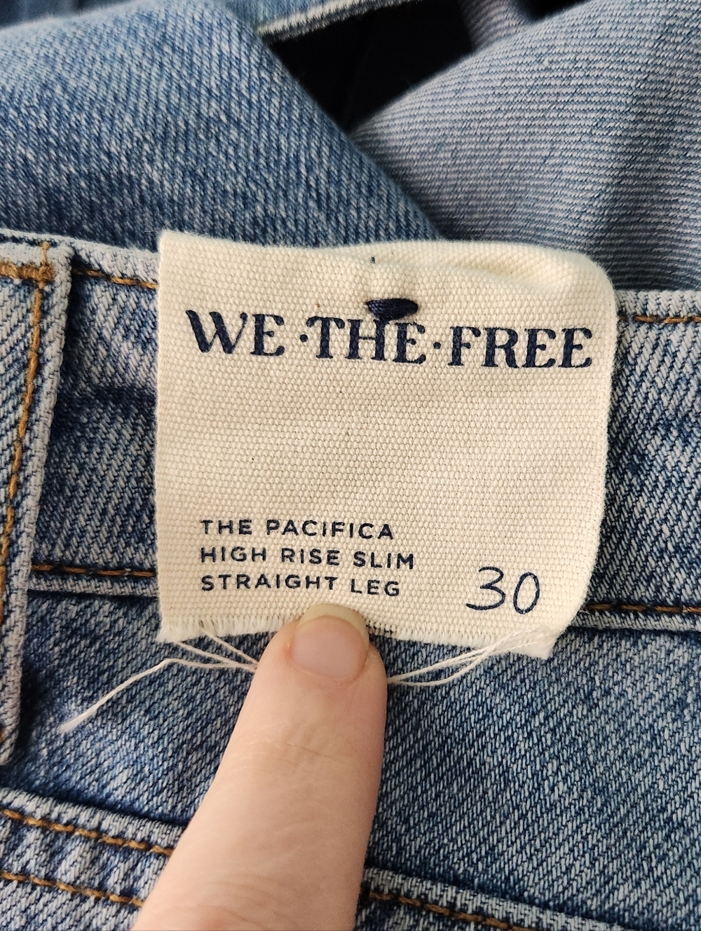 Free People Pacifica Straight-Leg Jeans - Picture 8 of 10